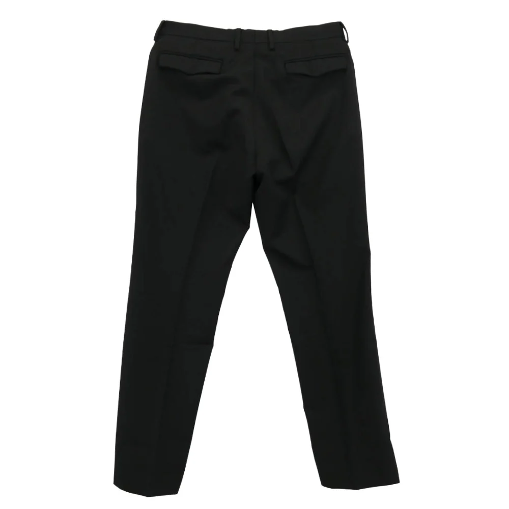 DIOR HOMME ディオールオム 08SS 8E3170450624 ウール ストライプ 2B シングル テーラード ジャケット スラックス パンツ セットアップ ブラック系 50【中古】 - Image 5