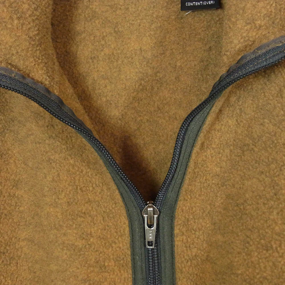 patagonia パタゴニア 25735 01年製 メキシコ製 マースピアル ハーフジップ シンチラ フリース プルオーバージャケット ブラウン系 M【中古】 - Image 3