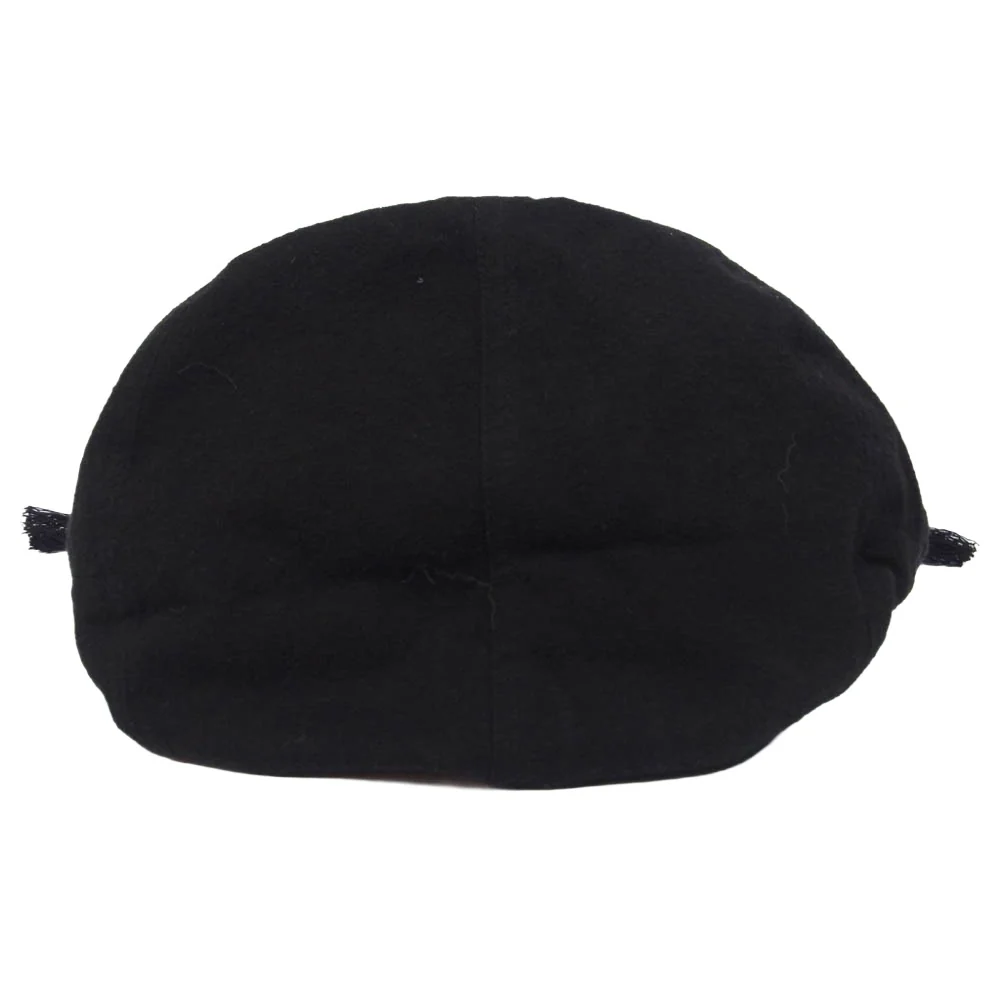 COMOLI コモリ 25AW C03-07008 コットンネル ポーチ 巾着 ドローストリング バッグ ブラック系【中古】 - Image 4