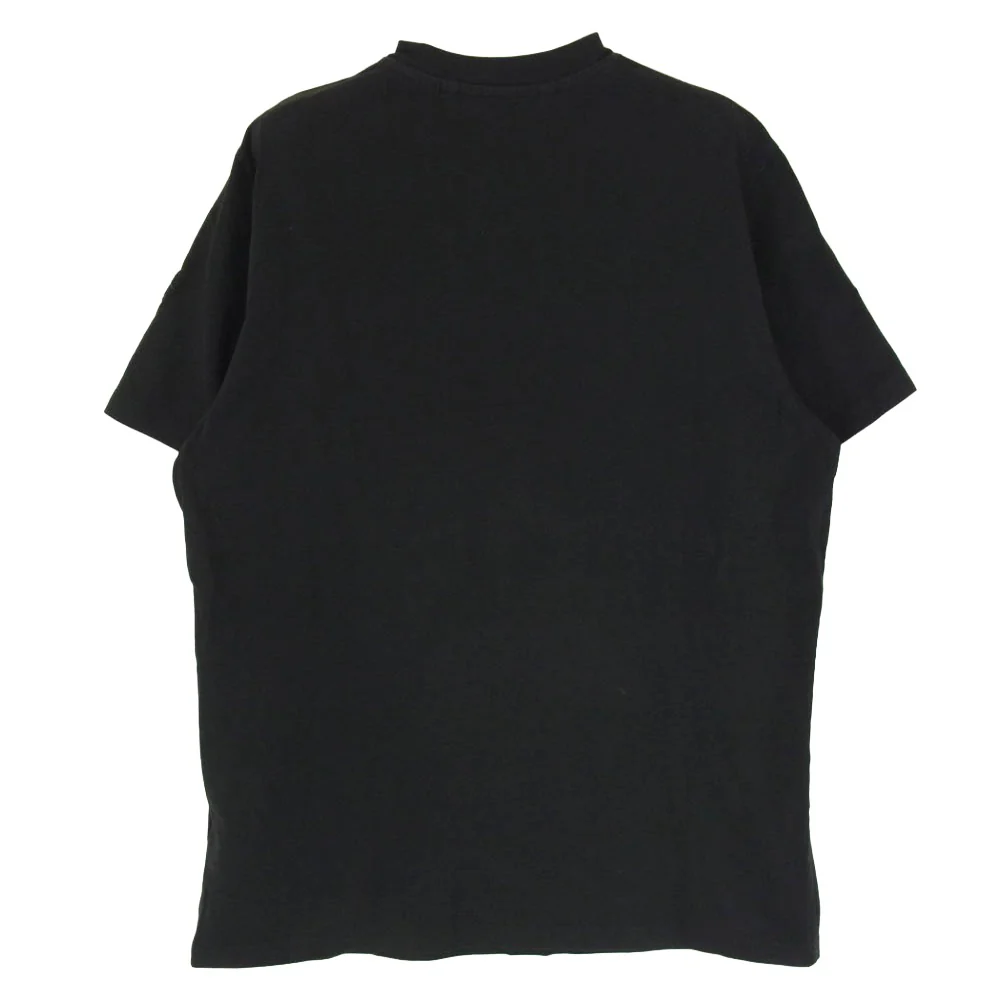 MONCLER ã¢ã³ã¯ã¬ãŒã« 25SS K10918C00052 89AJS SS T-SHIRT ã¯ããã³ä» ããŽããªã³ã Tã·ã£ã åè¢ã«ãããœãŒ ãã©ãã¯ç³» Sãäžå€ã - Image 2