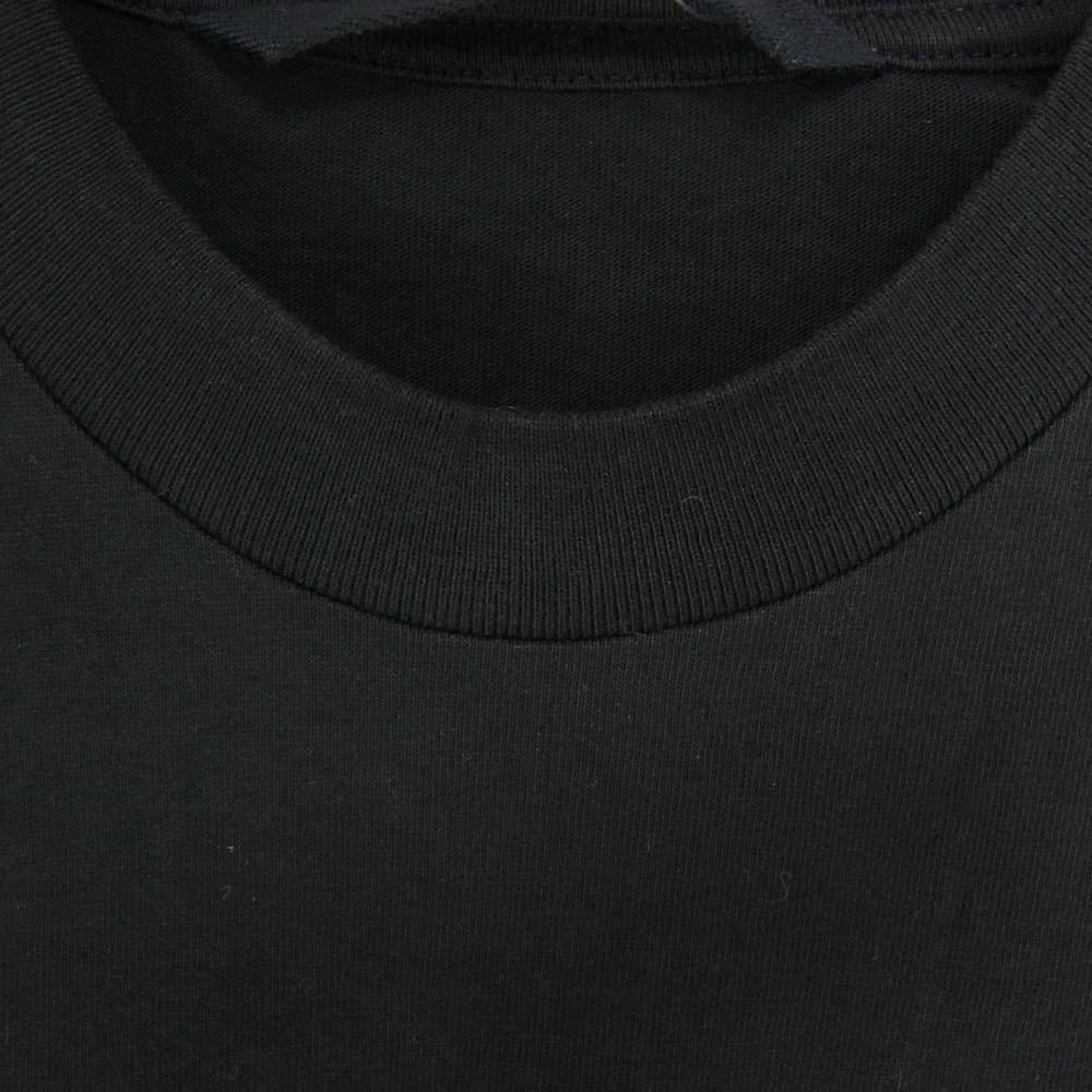 MONCLER ã¢ã³ã¯ã¬ãŒã« 25SS K10918C00052 89AJS SS T-SHIRT ã¯ããã³ä» ããŽããªã³ã Tã·ã£ã åè¢ã«ãããœãŒ ãã©ãã¯ç³» Sãäžå€ã - Image 3