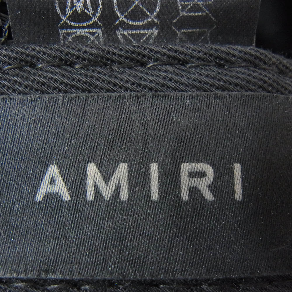 AMIRI アミリ 24AW SRPXMAH001SMRHDF0 Arts District Trucker Hat ロゴ刺繍 メッシュ キャップ トラッカー キャップ 帽子 ブラック系【中古】 - Image 5