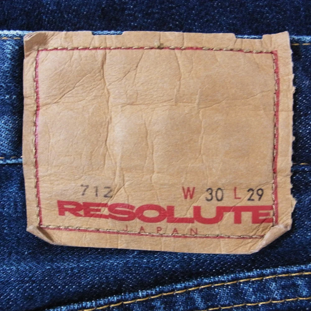 リゾルト RESOLUTE リゾルト 712 ジーンズ デニム パンツ W30 L29 インディゴブルー系 30【中古】 - Image 3