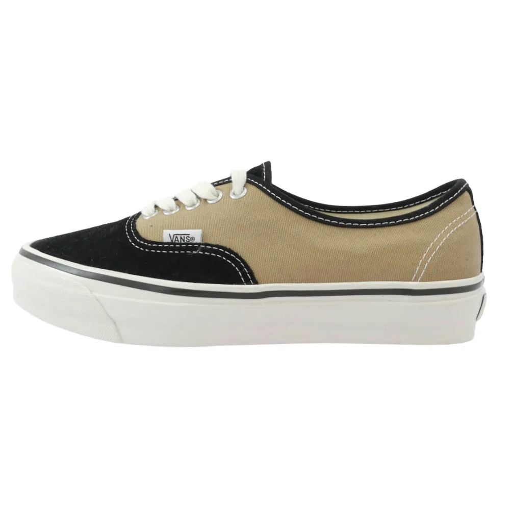 VANS バンズ VN000D9NGGT Premium Authentic 44 Archive Incense Brown プレミアム オーセンティック アーカイブ インセンス ブラウン キャンバス スエード スニーカー ブラック系 ブラウン系 27cm【極上美品】【中古】