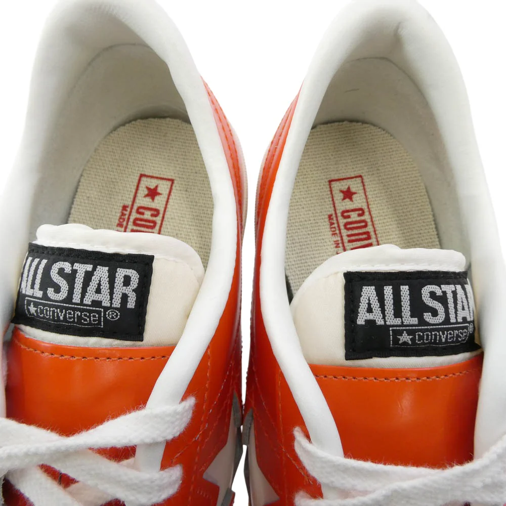 CONVERSE コンバース ONE STAR J ORANGE ワンスター オレンジ レザー スニーカー オレンジ系 US8.5(27cm)【極上美品】【中古】 - Image 5