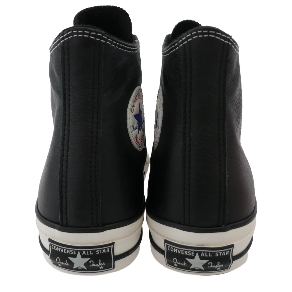 CONVERSE コンバース 1AD812 ADDICT アディクト CHUCK TAYLOR LEATHER HI チャックテイラー レザー ハイカット スニーカー ブラック系 27cm【極上美品】【中古】 - Image 3