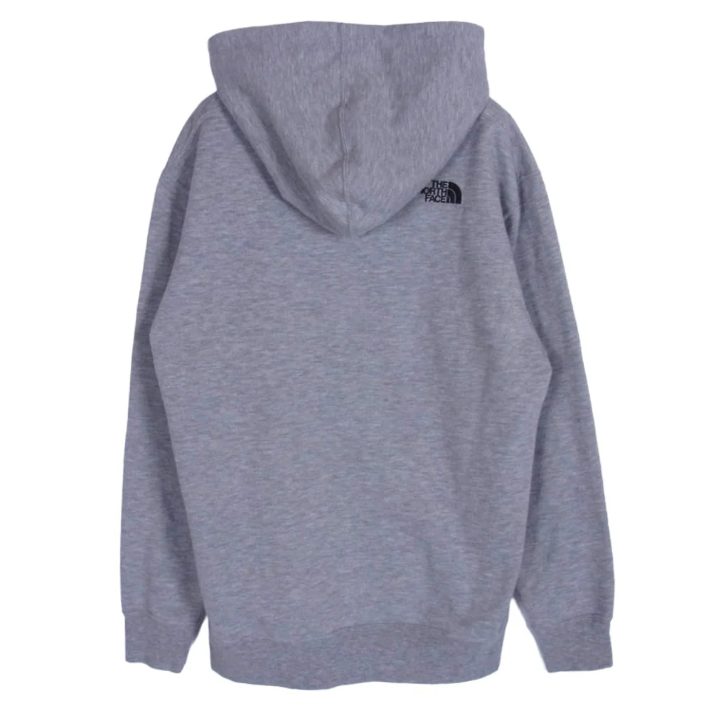 THE NORTH FACE ノースフェイス NT61710Z Hooded Sweatshirt プルオーバー フーディー パーカー グレー系 S【中古】 - Image 2