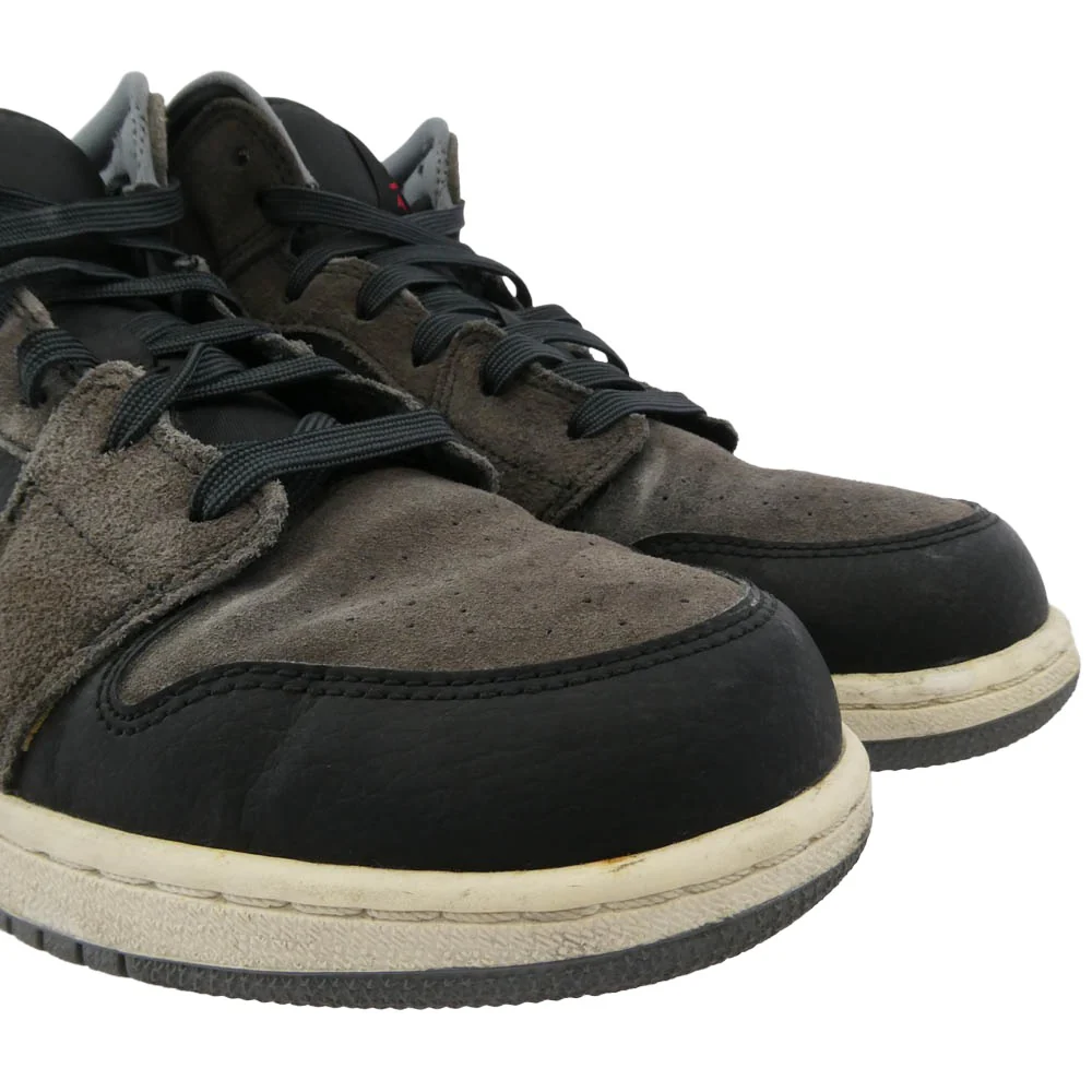 NIKE ナイキ 554725-018 AIR JORDAN 1 MID エアジョーダン ミッド スニーカー チャコール系 24.5cm【中古】 - Image 8
