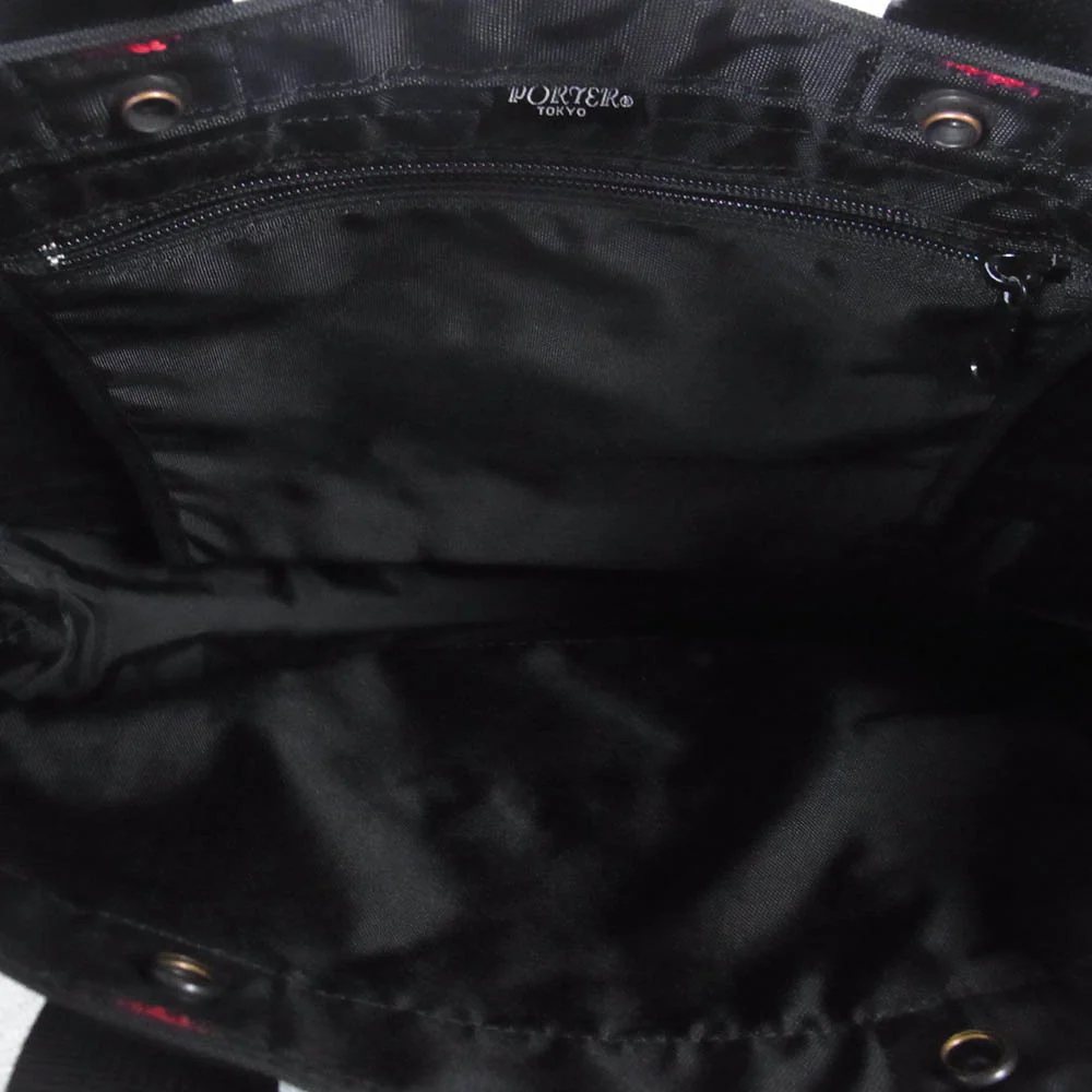 PORTER ポーター NETWORK TOTE BAG ネットワーク トート バッグ ブラック系【中古】 - Image 7