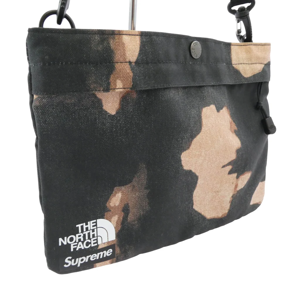 Supreme シュプリーム 21AW Bleached denim Print Shoulder Bag ブリーチド デニム プリント ショルダー バッグ ブラック系 ブラウン系【中古】 - Image 3