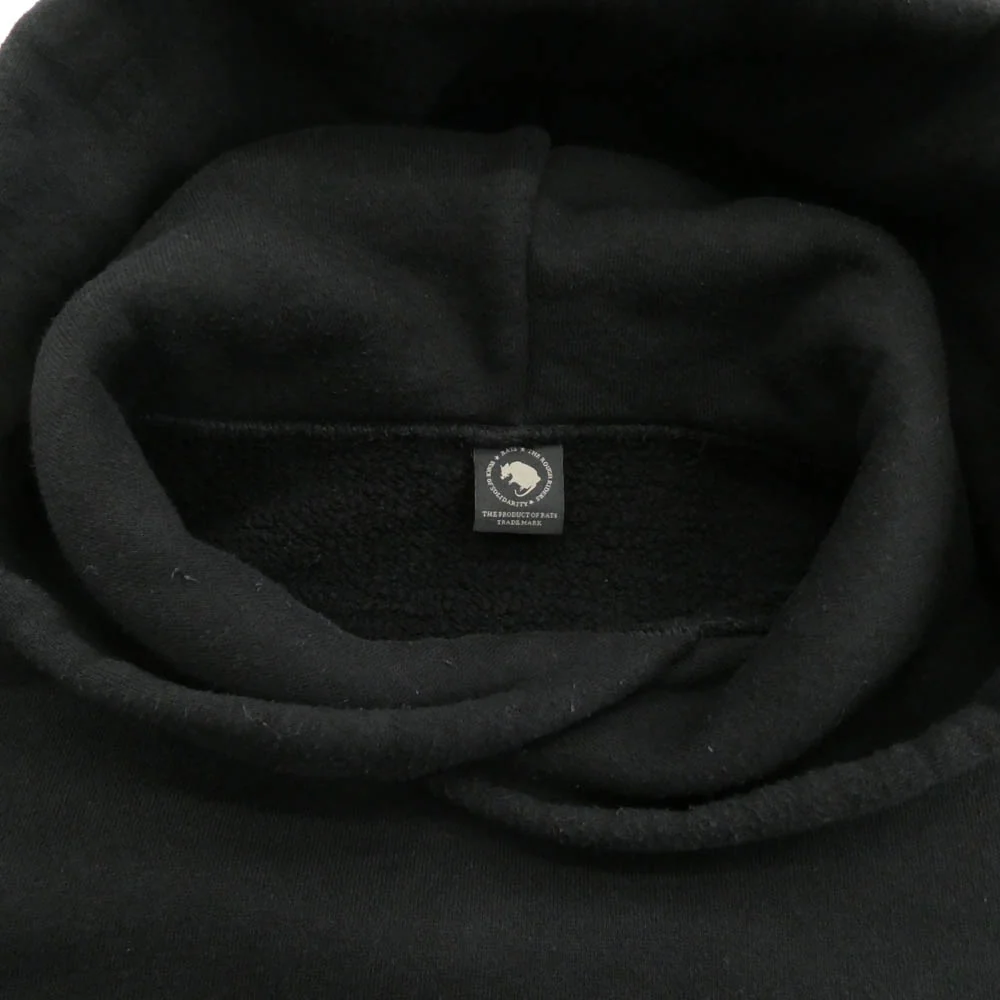 RATS ラッツ 22'RTC-1102 CLASSIC CROSS NECK HOODIE スウェットパーカー 芸能人着用 ブラック系 XL【中古】 - Image 3