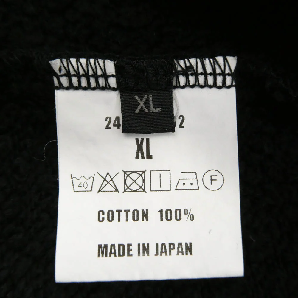 RATS ラッツ 22'RTC-1102 CLASSIC CROSS NECK HOODIE スウェットパーカー 芸能人着用 ブラック系 XL【中古】 - Image 6