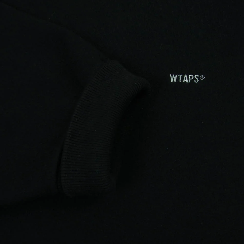 WTAPS ダブルタップス 19AW 192ATNHD-CSM03S NEIGHBORHOOD ネイバーフッド RIPPER HOODED SWEATSHIRT バックプリント プルオーバー パーカー フーディ ブラック系 03【中古】 - Image 4
