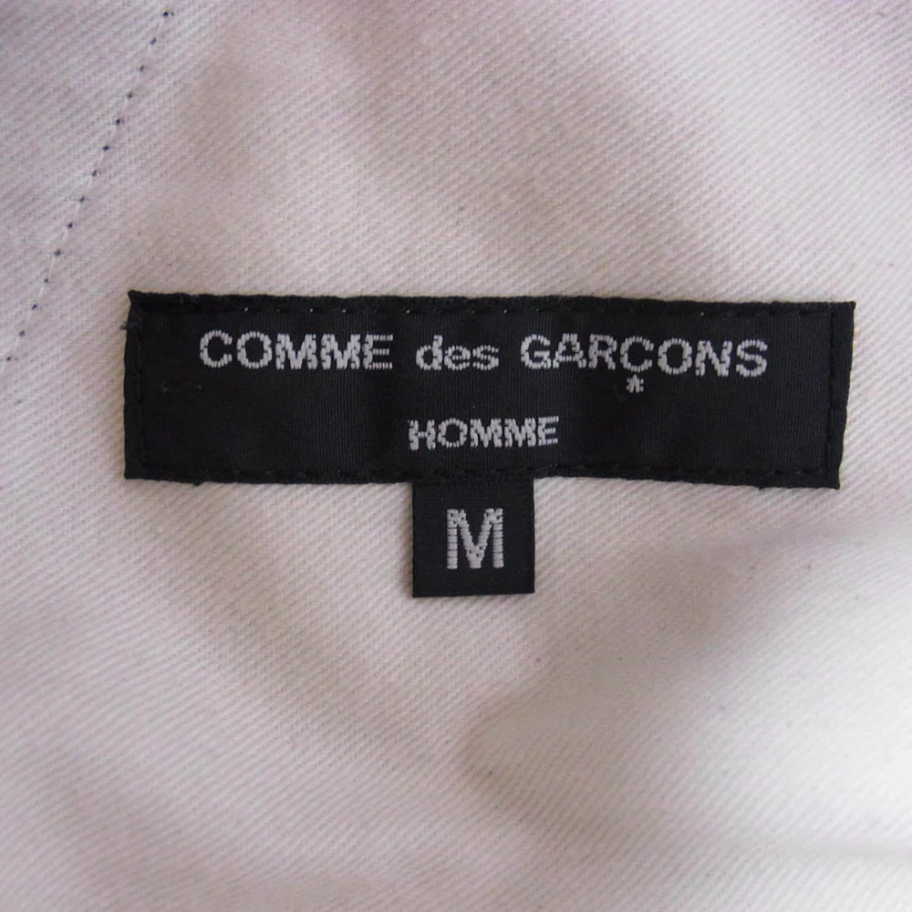 COMME des GARCONS HOMME コムデギャルソンオム 22AW HJ-P003 AD2022 コットン チノ クロス トラウザーズ パンツ チャコール系 M【中古】 - Image 3