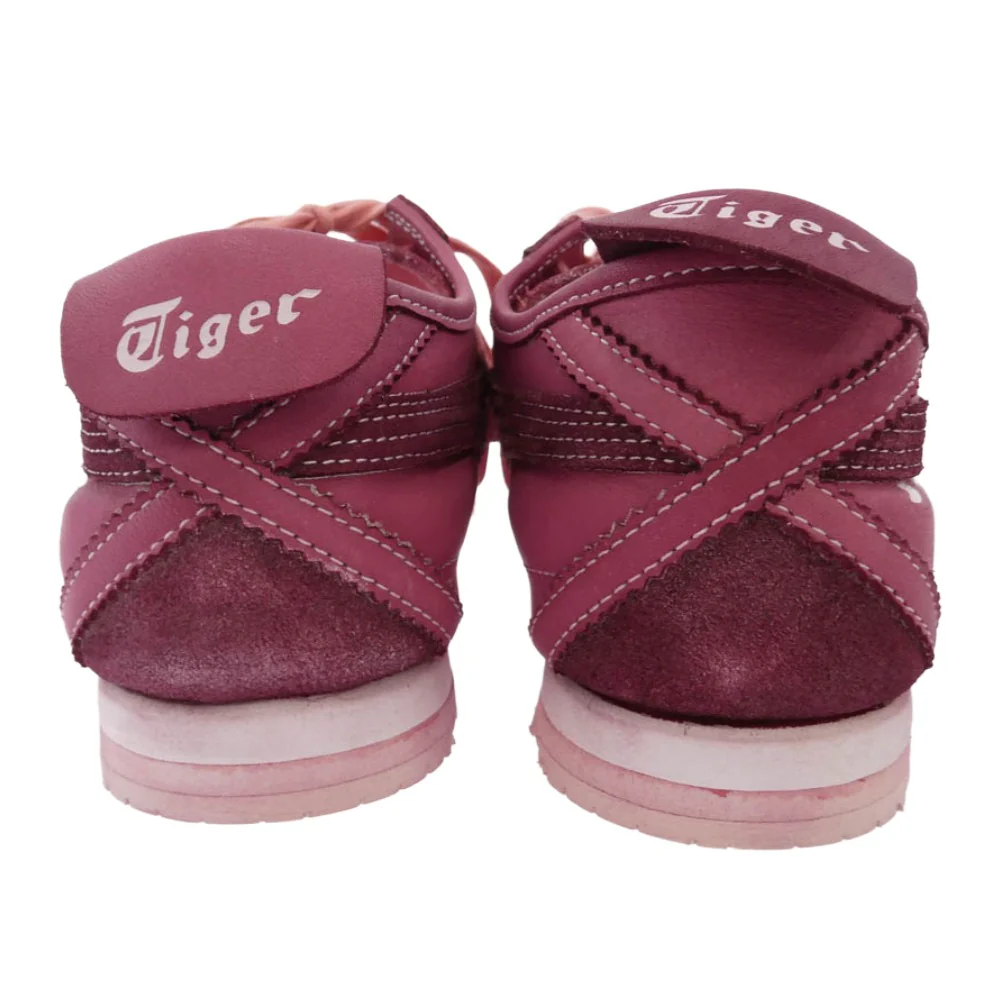 ONITSUKA TIGER オニツカタイガー 1183C407-700 NIPPON MADE Mexico 66 NM Ginger Peach Dark Cherry ローカット スニーカー ピンク系 25.5cm【極上美品】【中古】 - Image 3