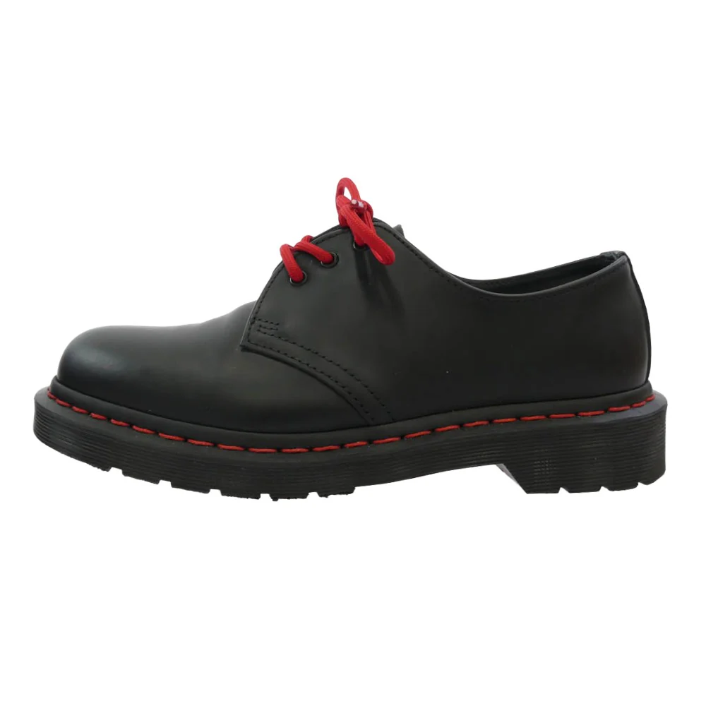 Dr.Martens ドクターマーチン 32242001 1461 日本限定 レッドステッチ 3 ホール シューズ ブラック系 6【極上美品】【中古】 - Image 2