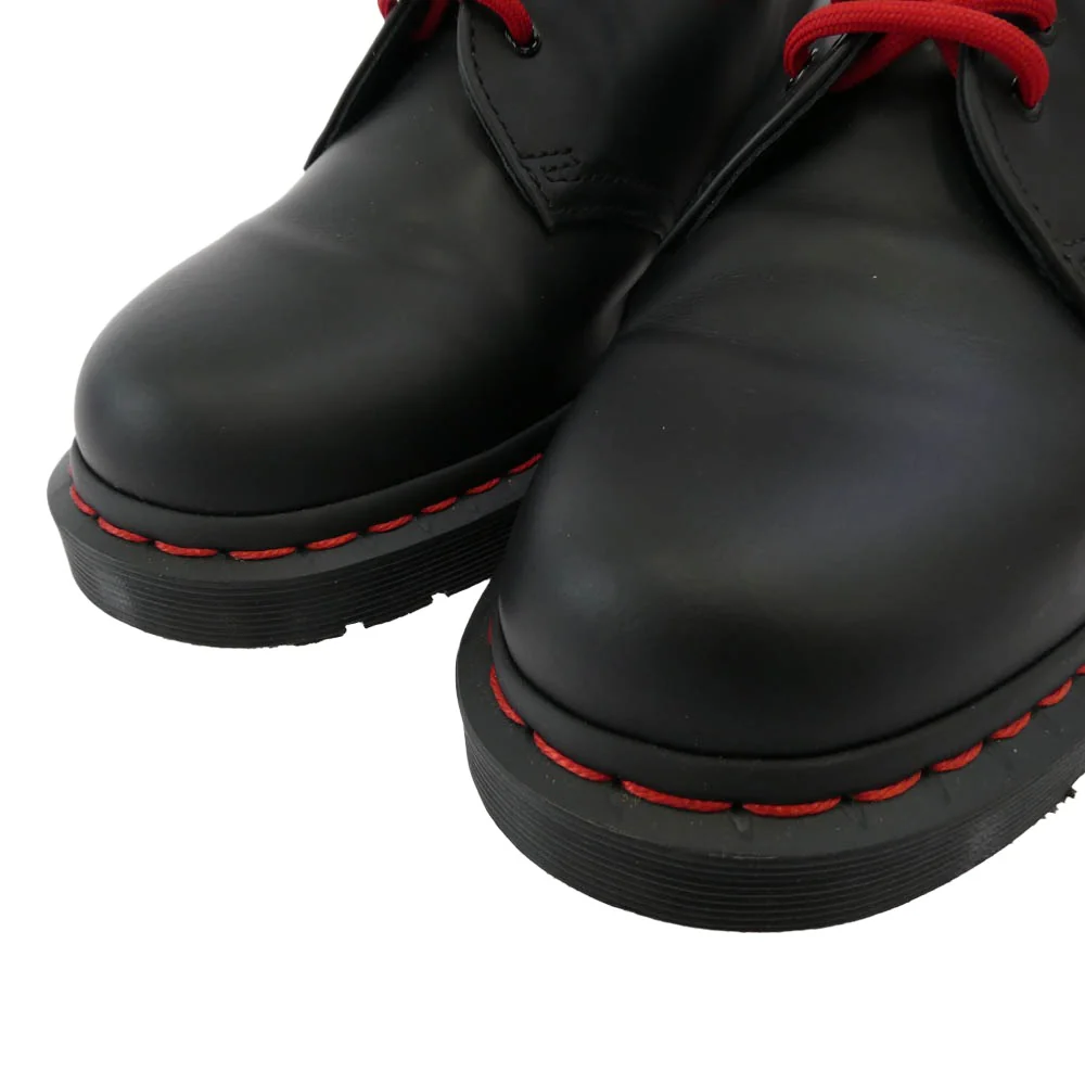 Dr.Martens ドクターマーチン 32242001 1461 日本限定 レッドステッチ 3 ホール シューズ ブラック系 6【極上美品】【中古】 - Image 4