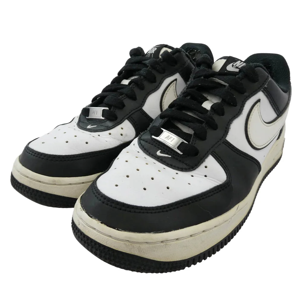 NIKE ナイキ DV0788-001 Air Force 1 Low 07 AF1 エアフォース ロー スニーカー ブラック系 ホワイト系 25cm【中古】 - Image 2