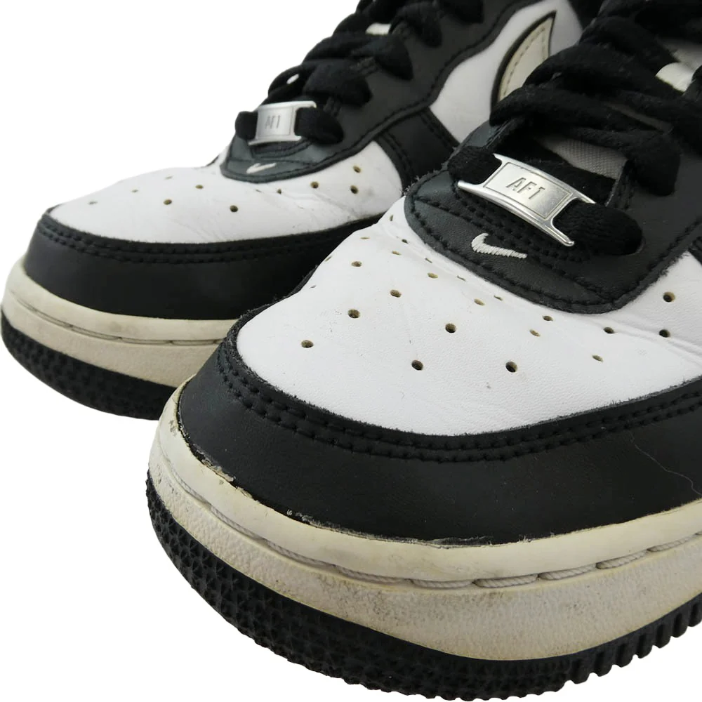 NIKE ナイキ DV0788-001 Air Force 1 Low 07 AF1 エアフォース ロー スニーカー ブラック系 ホワイト系 25cm【中古】 - Image 4