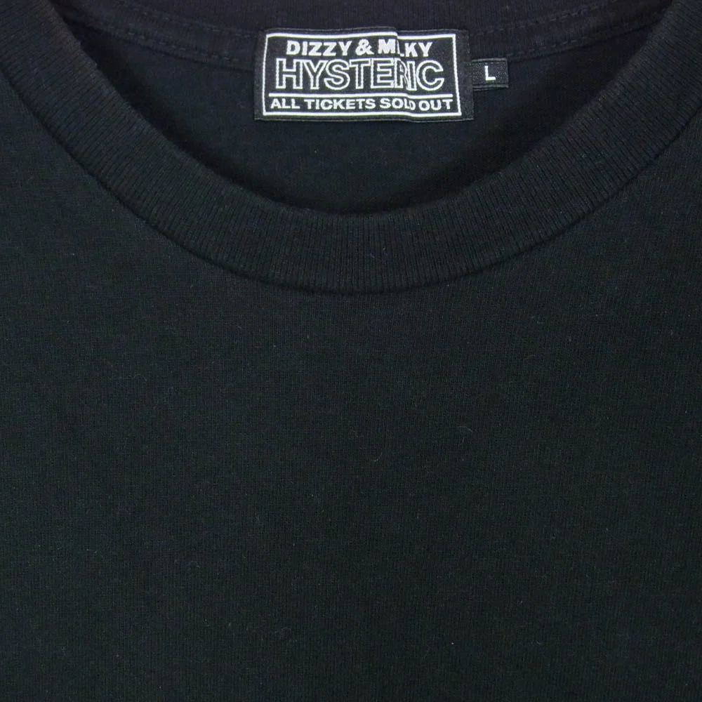 HYSTERIC GLAMOUR ヒステリックグラマー 24SS 02241CT41 SPEEDSTER スピードスター 半袖 Tシャツ ブラック系 L【中古】 - Image 3