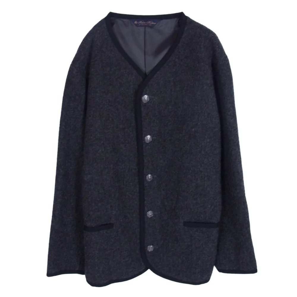 Brooks Brothers ブルックスブラザーズ 100211759 ボイルドウール リバーシブルボタン チロリアン ジャケット ダークグレー系 L【中古】