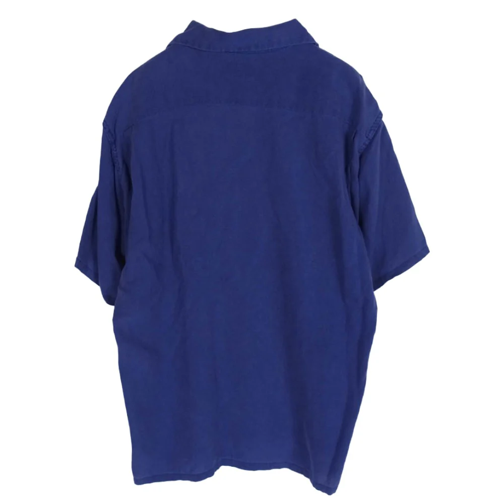 GOLD ゴールド GL35752 Rayon Bowling Shirt レーヨン ボーリング 半袖 シャツ ブルー系 M【中古】 - Image 2
