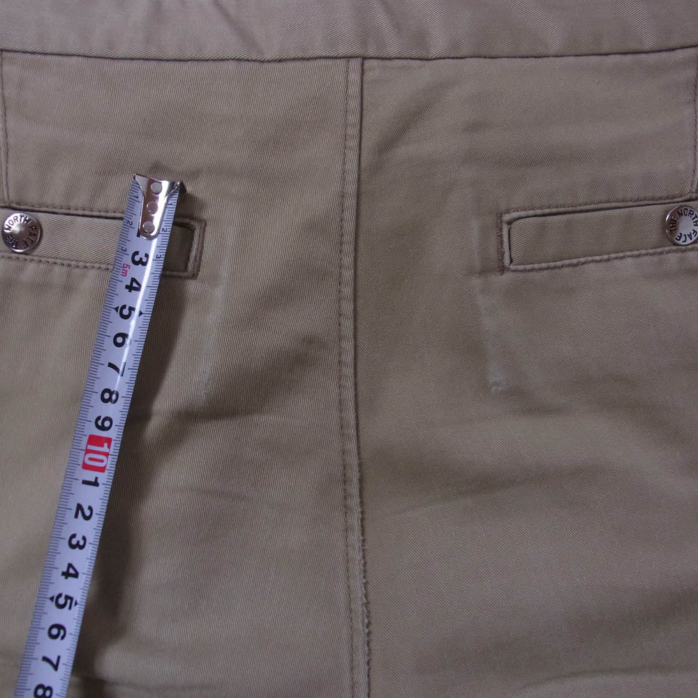 THE NORTH FACE ノースフェイス NT5701N PURPLE LABEL パープル レーベル STRETCH TWILL WIDE PANTS ストレッチ ツイル ワイド パンツ ベージュ系 30【中古】 - Image 6