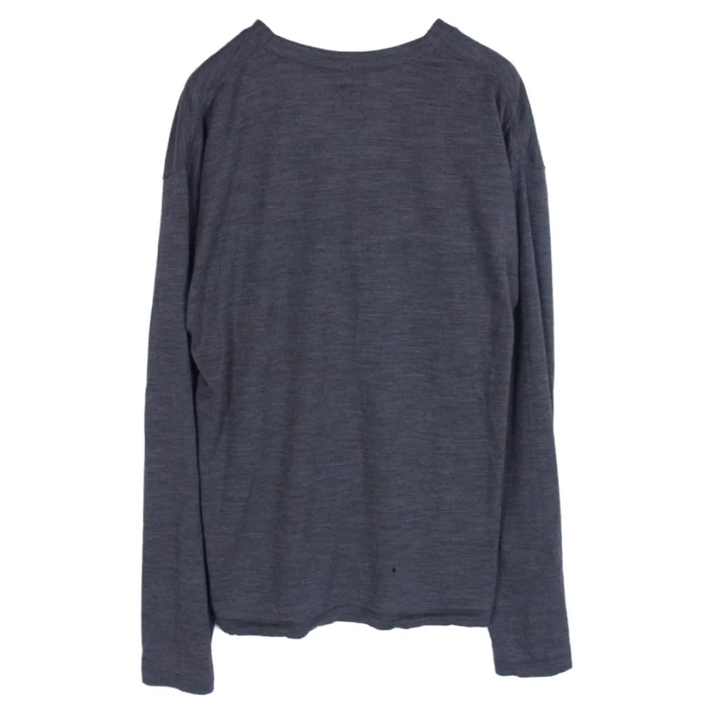 バトナー BN-21SM-032 WASHABLE WOOL CARDIGAN ウォッシャブル ウール カーディガン グレー系 2【中古】 - Image 2