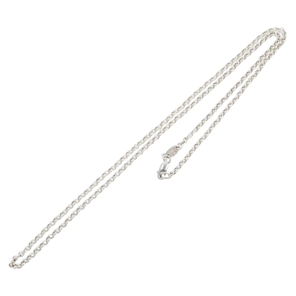CHROME HEARTS クロムハーツ(原本無) 18inch NECKCHAIN ロールチェーン 18インチ シルバー系【中古】