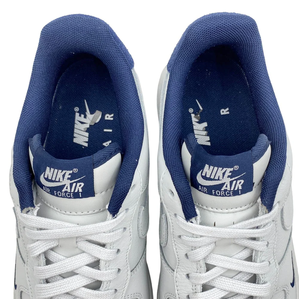 NIKE ナイキ HM9483-001 AIR FORCE 1 '07 LV8 PHOTON DUST PHOTON DUST-OBSIDIAN AF1 エアフォースワン ローカット スニーカー ホワイト系 ネイビー系 24cm【中古】 - Image 5