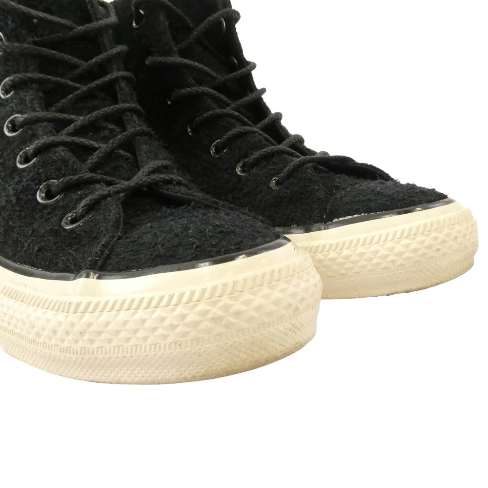 CONVERSE コンバース 1SD239 x SINME シンメ ALL STAR US Z HI サイドジップ ハイカット スニーカー ブラック系 24.5cm【中古】 - Image 8
