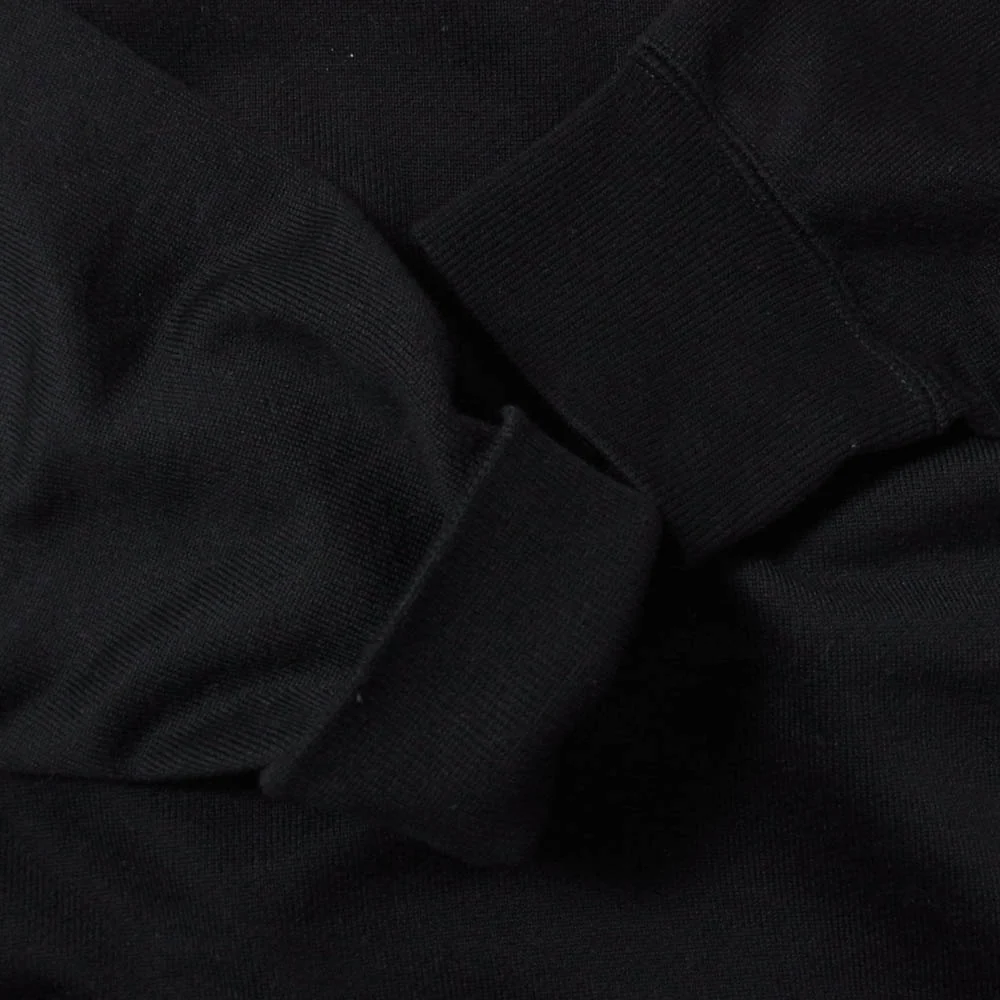 MINEDENIM マインデニム 2403-6005-99-M2 CREWNECK SWEATSHIR クルーネック スウェット シャツ ブラック系 M【中古】 - Image 4