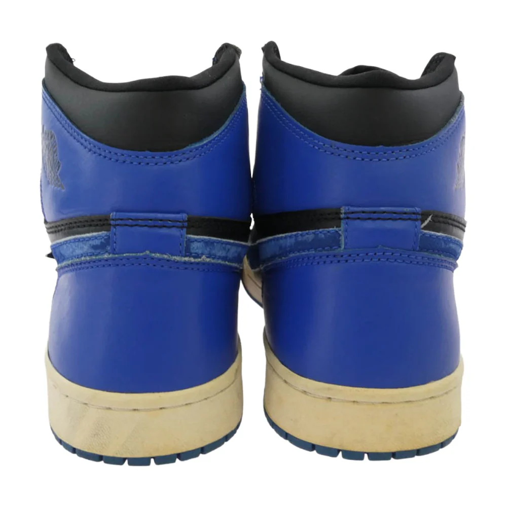 NIKE ナイキ 136066-041 2001年製 Air Jordan 1 Retro High Royal エアジョーダン 1 レトロ ロイヤル ハイカット スニーカー ブラック系 ブルー系 28cm【中古】 - Image 3