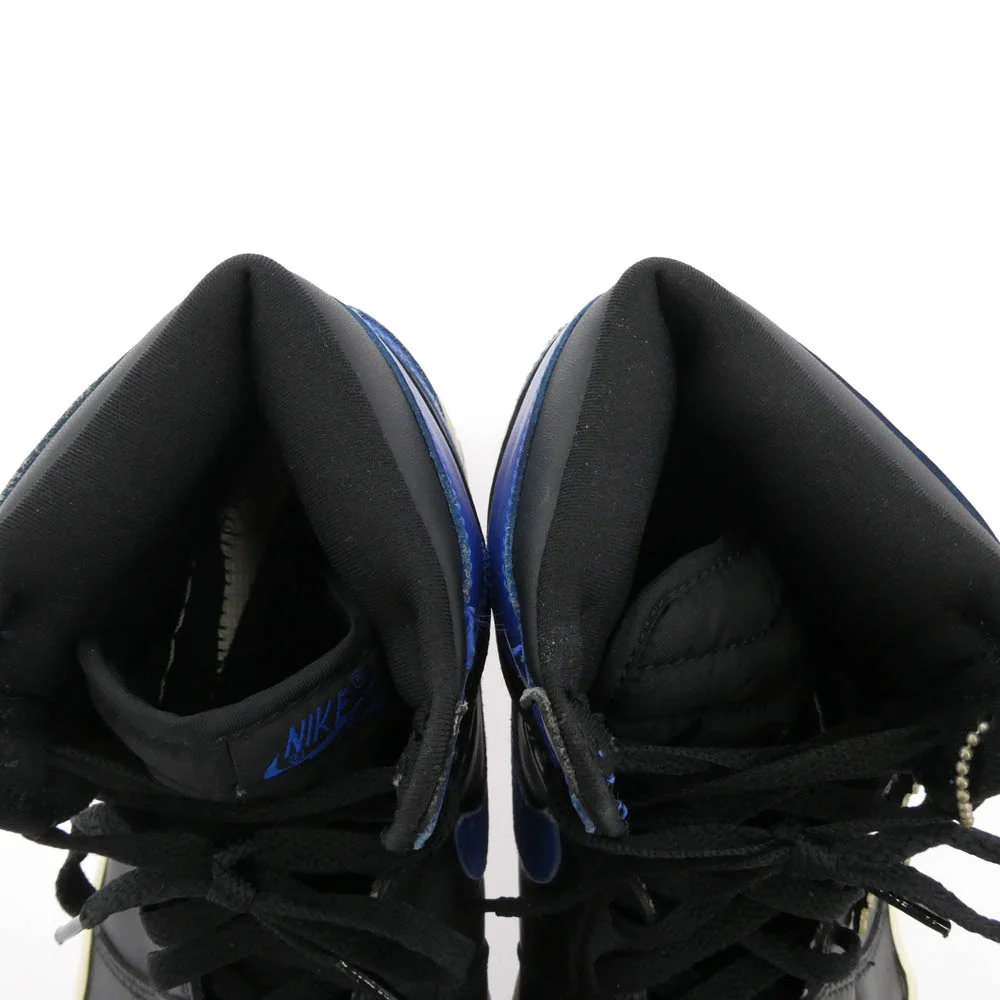 NIKE ナイキ 136066-041 2001年製 Air Jordan 1 Retro High Royal エアジョーダン 1 レトロ ロイヤル ハイカット スニーカー ブラック系 ブルー系 28cm【中古】 - Image 5