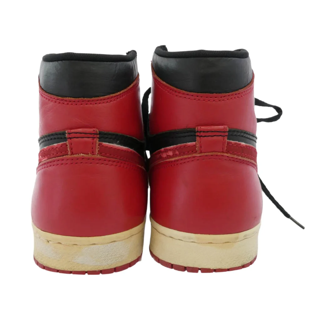 NIKE ナイキ 130207-061 1994年製 Air Jordan 1 High Bred エアジョーダン 1 ブレッド ハイカット スニーカー ブラック系 レッド系 28cm【中古】 - Image 3