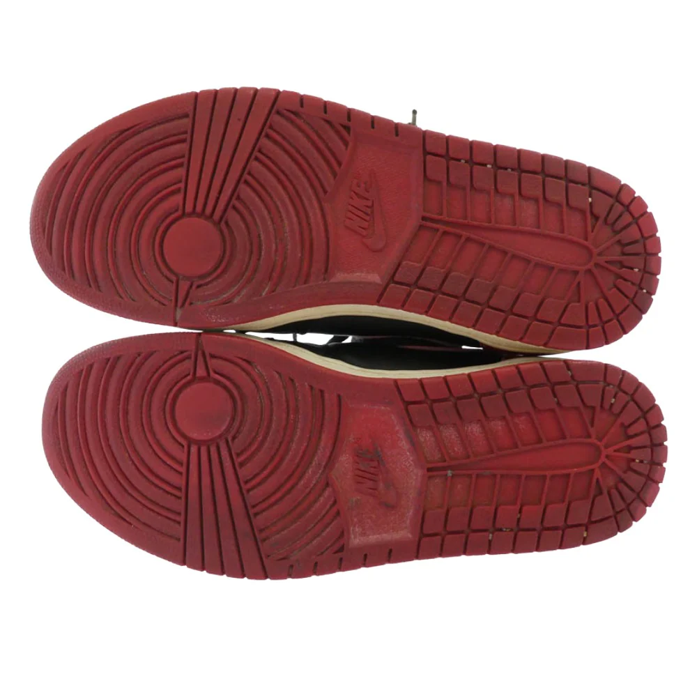 NIKE ナイキ 130207-061 1994年製 Air Jordan 1 High Bred エアジョーダン 1 ブレッド ハイカット スニーカー ブラック系 レッド系 28cm【中古】 - Image 6