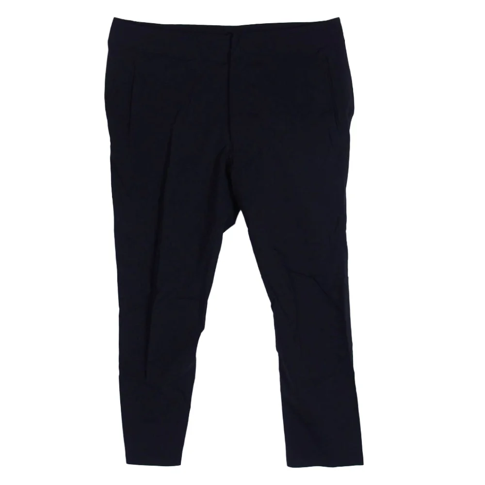 DESCENTE デサント DAMPGD90 ALLTERRAIN オルテライン RELAXED TAPERED HI ST PANTS テーパード パンツ ブラック系 34【中古】