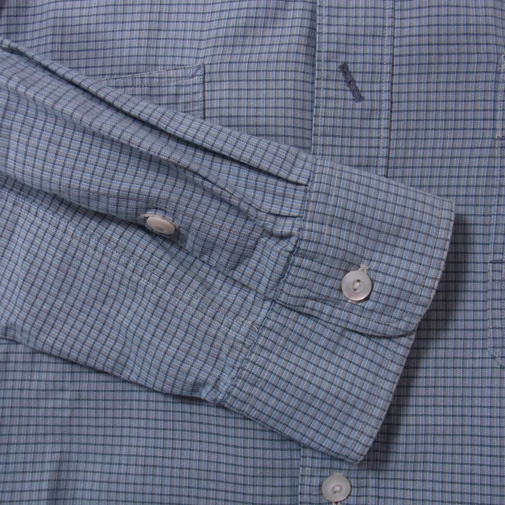 RRL ダブルアールエル チェック 長袖 シャツ ライトブルー系 M【中古】 - Image 4