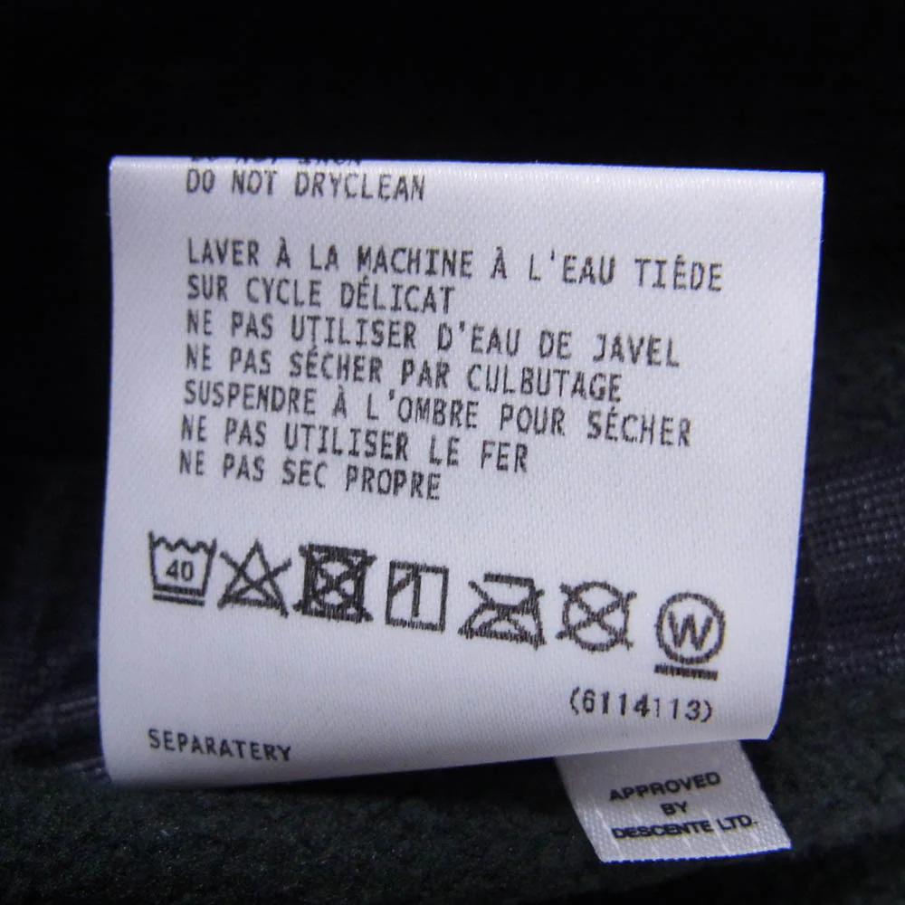 DESCENTE デサント DAMOGD92 ALLTERRAIN オルテライン HIGH STRERCH WIDE-LEG PANTS ストレッチ パンツ ブラック系 34【中古】 - Image 4
