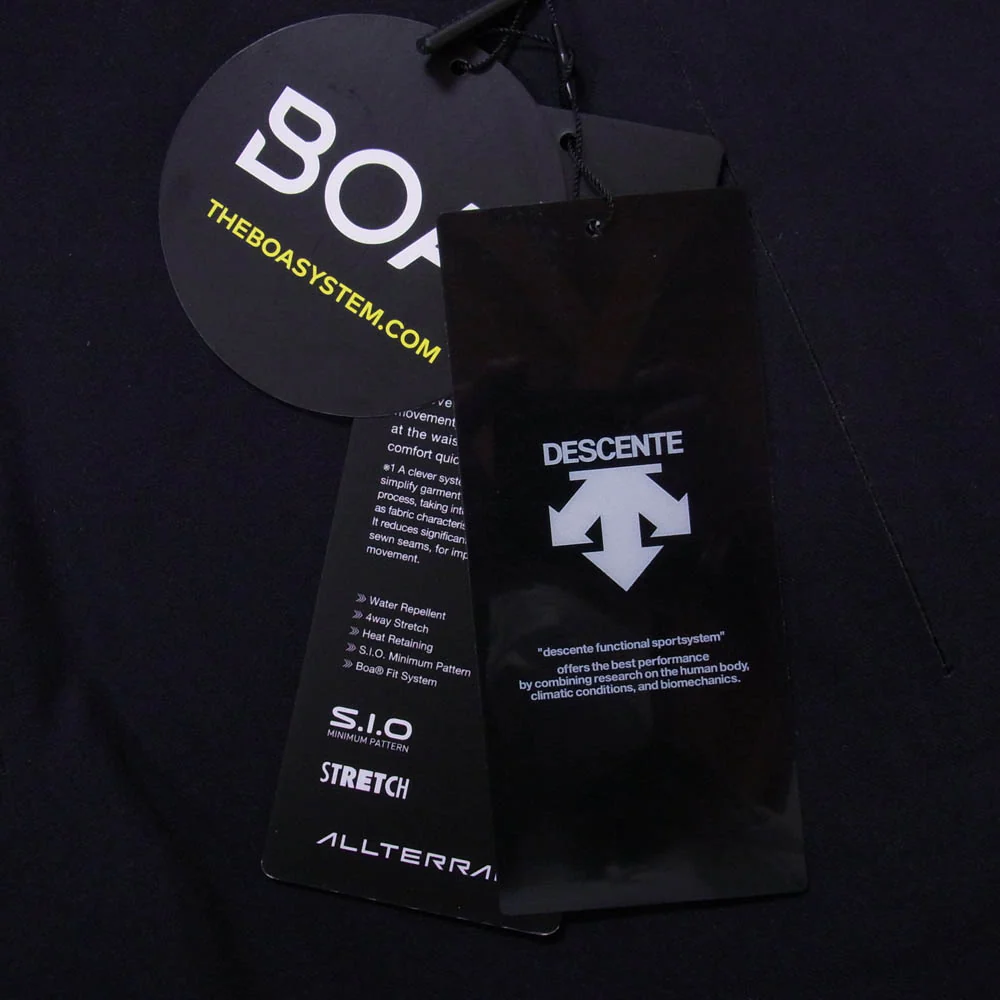 DESCENTE デサント DAMOGD92 ALLTERRAIN オルテライン HIGH STRERCH WIDE-LEG PANTS ストレッチ パンツ ブラック系 34【中古】 - Image 5