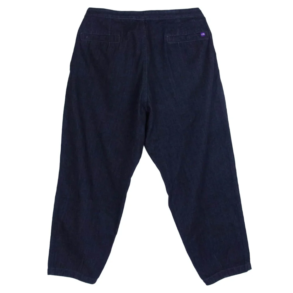 THE NORTH FACE ノースフェイス NT5357N PURPLE LABEL パープルレーベル Denim Wide Tapered Field Pants Indigo Bleach デニム ワイド テーパード フィールド パンツ インディゴ インディゴブルー系 36【中古】 - Image 2