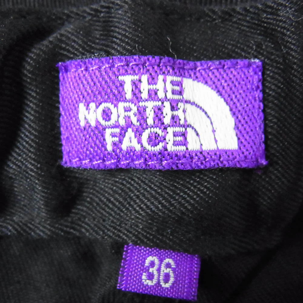 THE NORTH FACE ノースフェイス NT5352N PURPLE LABEL パープルレーベル チノ ワイド テーパード フィールド パンツ ブラック ブラック系 36【中古】 - Image 3