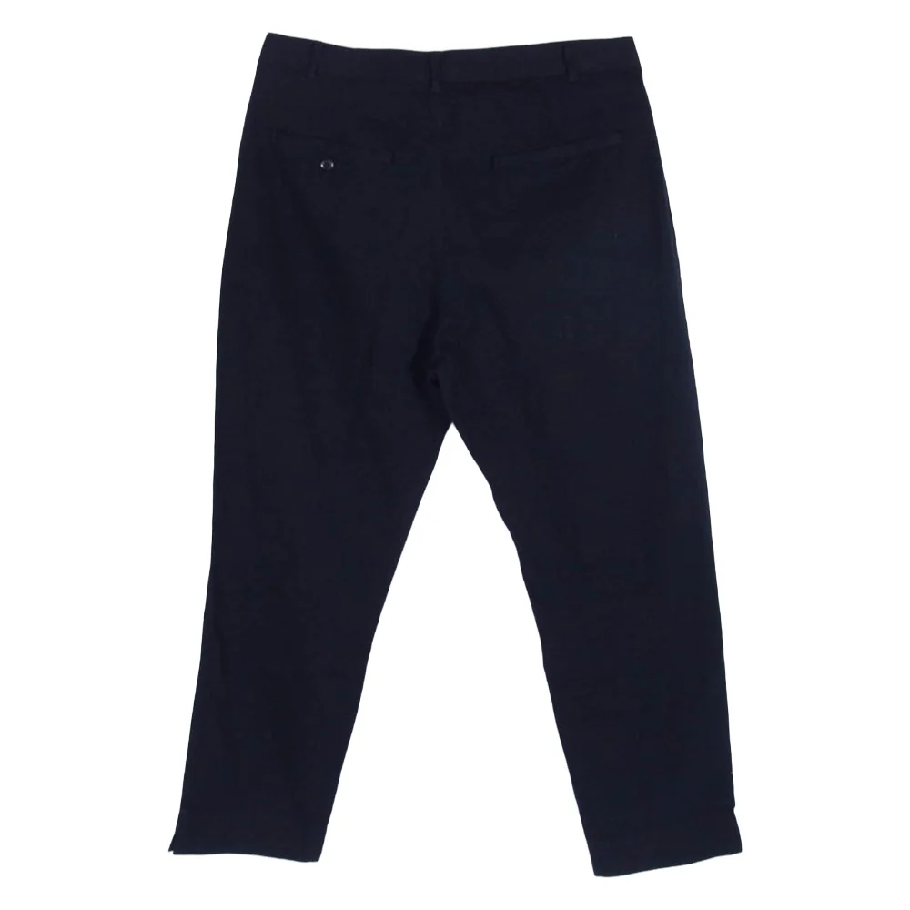 カヴァル コットン タック パンツ ネイビー系 M【中古】 - Image 2