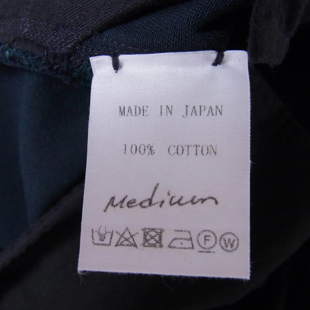 カヴァル コットン タック パンツ ネイビー系 M【中古】 - Image 4