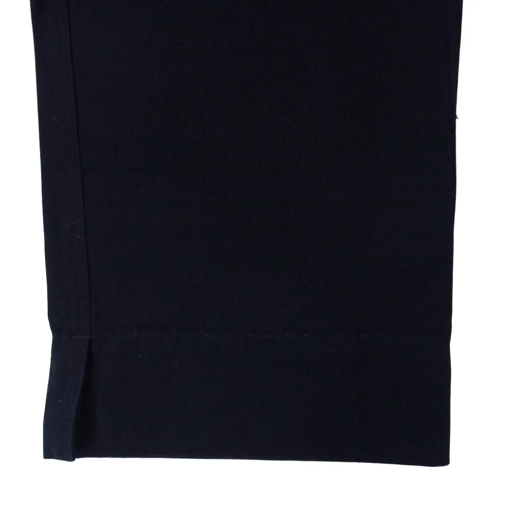 カヴァル コットン タック パンツ ネイビー系 M【中古】 - Image 5
