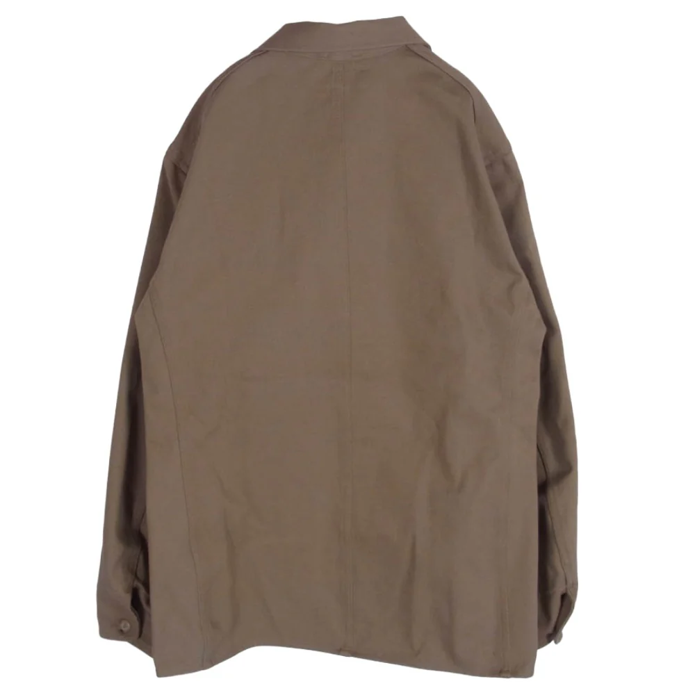 SASAFRAS ササフラス Sprayer Jacket スプレイヤー ジャケット カバーオール ベージュ系 M【中古】 - Image 2