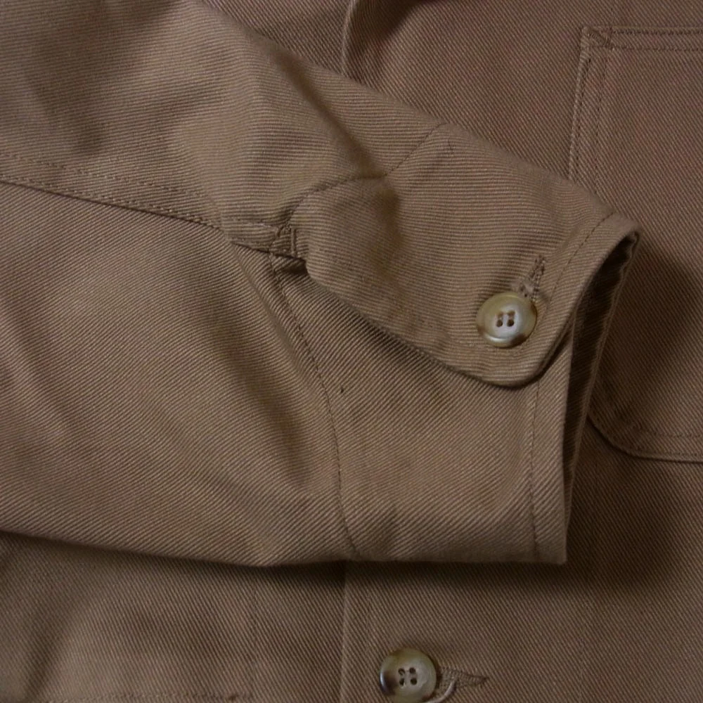 SASAFRAS ササフラス Sprayer Jacket スプレイヤー ジャケット カバーオール ベージュ系 M【中古】 - Image 4