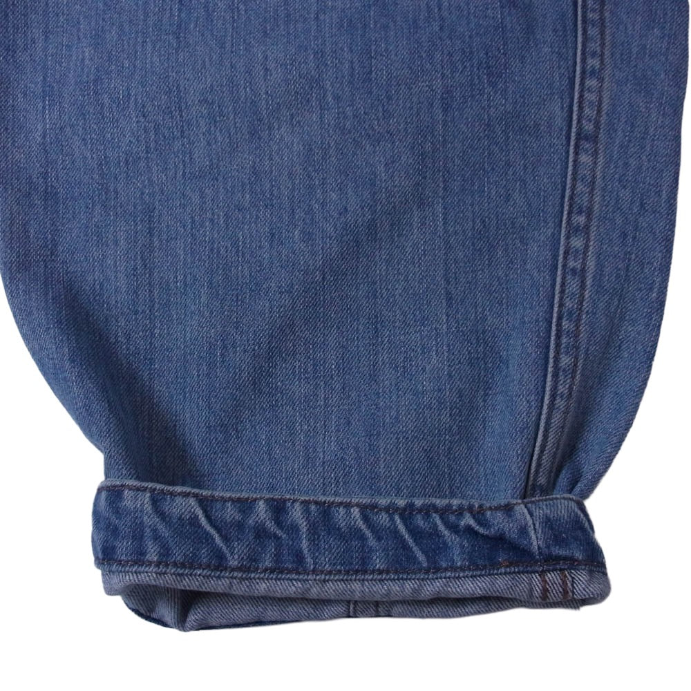 THE NORTH FACE ノースフェイス N24FC080 PURPLE LABEL パープルレーベル Denim Wide Tapered Field Pants Indigo Bleach デニム ワイド テーパード フィールド パンツ ブリーチ ライトブルー系 36【中古】 - Image 5