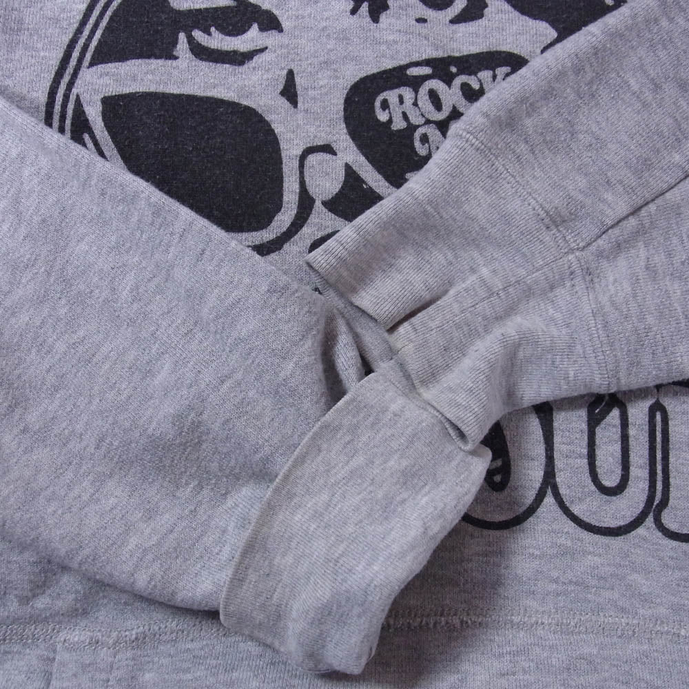 HYSTERIC GLAMOUR ヒステリックグラマー 0221CF09 ROCK ME BABY プルオーバー パーカー グレー系 M【中古】 - Image 4