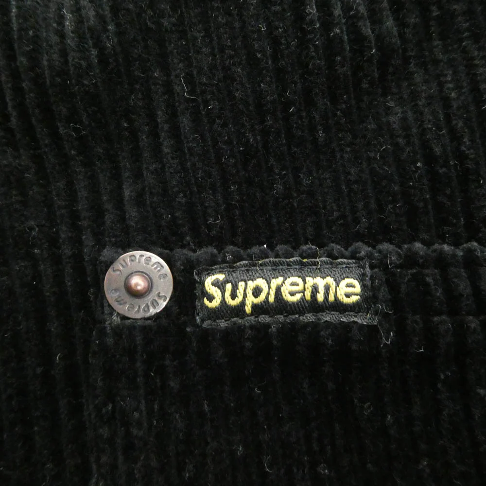 Supreme シュプリーム 25AW Wide Wale Corduroy Painter Pant ワイド ウェイル コーデュロイ ペインターパンツ ブラック系 30【美品】【中古】 - Image 4